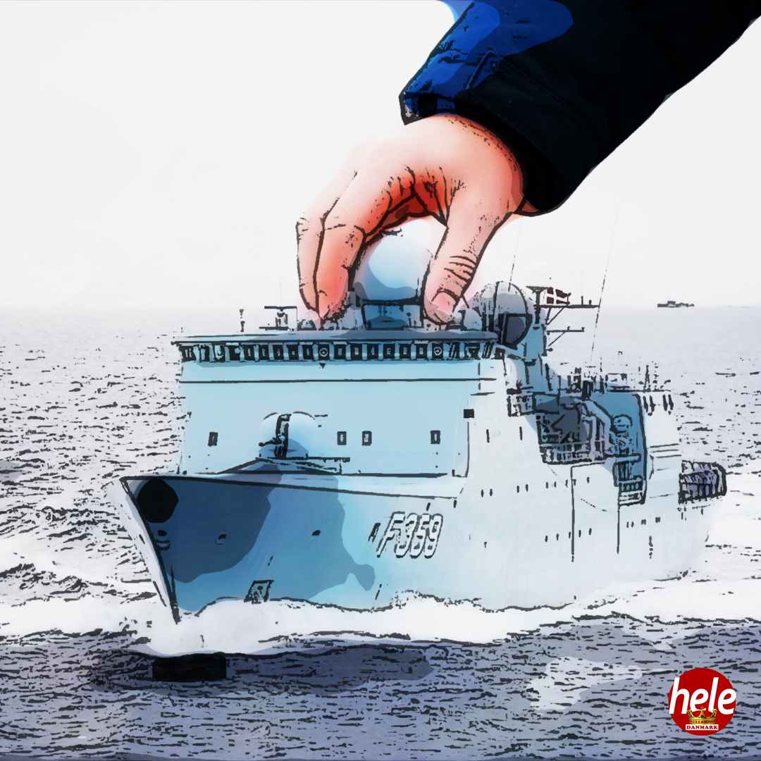 Breaking: Danske krigsskibe skal have kanoner!