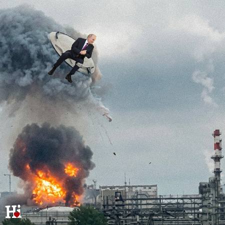 Putin i Moskva: Det går flyvende!